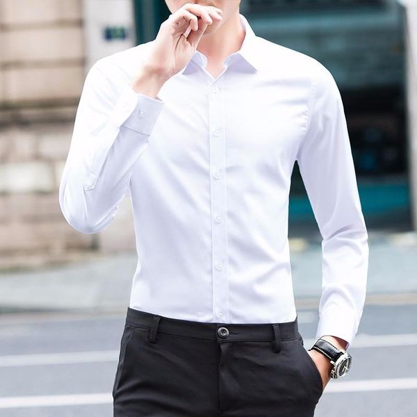 men's casual shirts spring men business long sleeve plus size shirt slim fit white button up boy streetwear cotton office wear 4xl 5xl, White;black
men's casual shirts spring men business long sleeve plus size shirt slim fit white button up boy streetwear cotton office wear 4xl 5xl, White;black