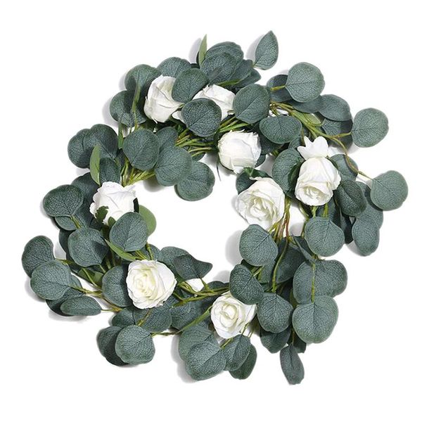 decorative flowers & wreaths quality 2m silk vines artificial eucalyptus garland rattan fake greenery office home wall decor
decorative flowers & wreaths quality 2m silk vines artificial eucalyptus garland rattan fake greenery office home wall decor