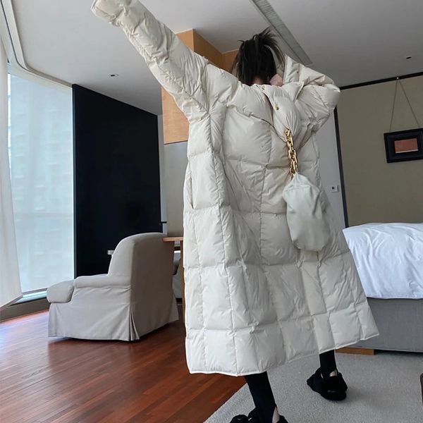 ladies down jacket bv off season et 2021 women's middle and long knee white duck down loose thickened minority winter, Black
ladies down jacket bv off season et 2021 women's middle and long knee white duck down loose thickened minority winter, Black