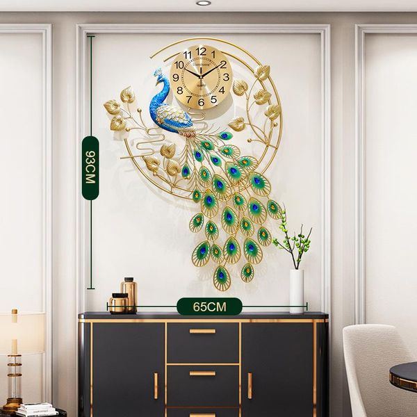 wall clocks peacock clock hanging table living room home creative fashion silent modern decoration personality
wall clocks peacock clock hanging table living room home creative fashion silent modern decoration personality