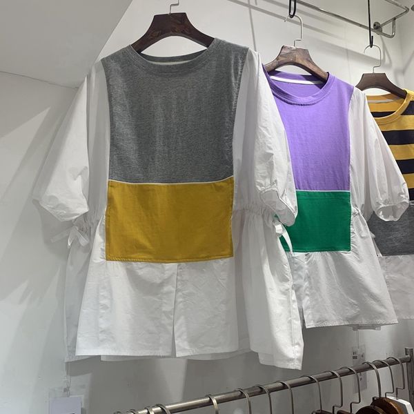 women white shirring early summer women fashion elegant casual color contrast mini dress loose doll's 16w978 210510, Black;gray
women white shirring early summer women fashion elegant casual color contrast mini dress loose doll's 16w978 210510, Black;gray