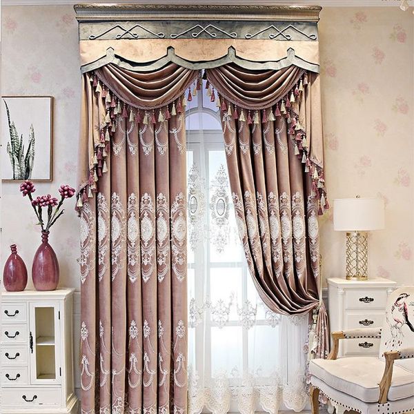 curtain & drapes european embroidery cloth for living room bedroom shading floor-to-ceiling window curtains luxury
curtain & drapes european embroidery cloth for living room bedroom shading floor-to-ceiling window curtains luxury