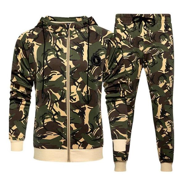 men's tracksuits large size camouflage coat 2-piece set sweatshirt autumn winter 2021 zipper long sleeve fitness sports hoodie + pants, Gray
men's tracksuits large size camouflage coat 2-piece set sweatshirt autumn winter 2021 zipper long sleeve fitness sports hoodie + pants, Gray