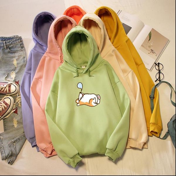 kpop fashion kawaii cartoon women hoodies corgi sleeping graphic oversized harajuku streetwear pullovers long sleeve, Black
kpop fashion kawaii cartoon women hoodies corgi sleeping graphic oversized harajuku streetwear pullovers long sleeve, Black