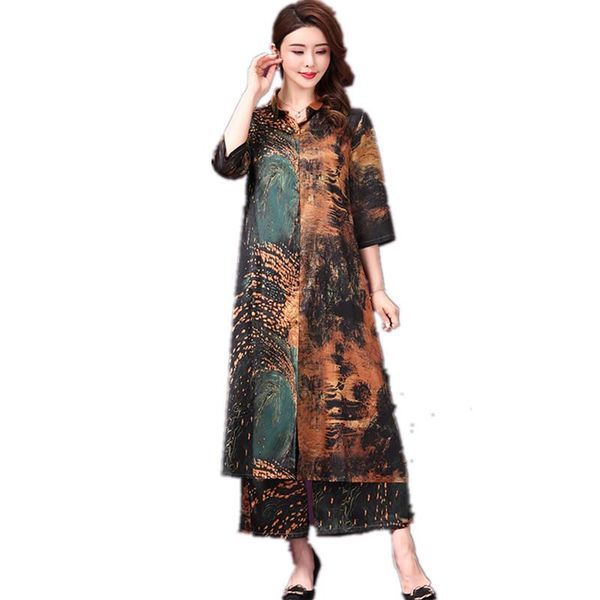 women's tracksuits european fashion women oversize clothes summer lady set 6xl two piece printing + wide leg pants, Gray
women's tracksuits european fashion women oversize clothes summer lady set 6xl two piece printing + wide leg pants, Gray