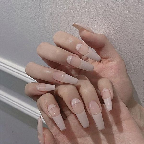 false nails 24 pcs long french detachable ballerina wearable bow coffin fake full cover press on nail tips with glue, Red;gold
false nails 24 pcs long french detachable ballerina wearable bow coffin fake full cover press on nail tips with glue, Red;gold