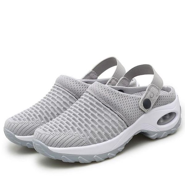 sandals 2021 women shoes casual increase cushion non-slip platform sandal breathable mesh outdoor walking slippers, Black
sandals 2021 women shoes casual increase cushion non-slip platform sandal breathable mesh outdoor walking slippers, Black