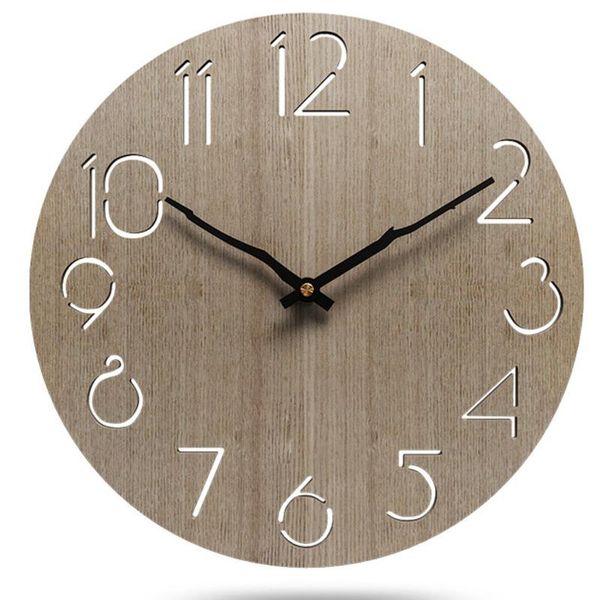 nordic wooden wall clock 12 inch silent mechanism quiet clockwork clocks for indoor/outdoor home decor living room
nordic wooden wall clock 12 inch silent mechanism quiet clockwork clocks for indoor/outdoor home decor living room