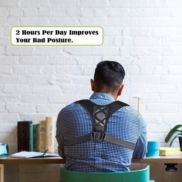 men's body shapers magnetic back posture corrector for student men and women 5sizes adjustable braces support shoulder shaper, Black;brown
men's body shapers magnetic back posture corrector for student men and women 5sizes adjustable braces support shoulder shaper, Black;brown