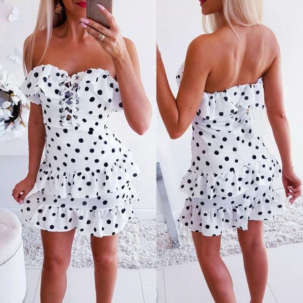 casual dresses 2021 brand women female sleeveless polka dot bodycon ruffle short mini pencil dress for party cocktail club, Black;gray
casual dresses 2021 brand women female sleeveless polka dot bodycon ruffle short mini pencil dress for party cocktail club, Black;gray