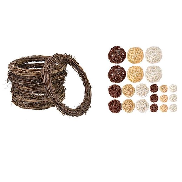 decorative flowers & wreaths promotion 6x rattan wreath, twigs wreath diy vine decorations 7.9 inches 21 pcs mixed 3 colors balls vase fill
decorative flowers & wreaths promotion 6x rattan wreath, twigs wreath diy vine decorations 7.9 inches 21 pcs mixed 3 colors balls vase fill