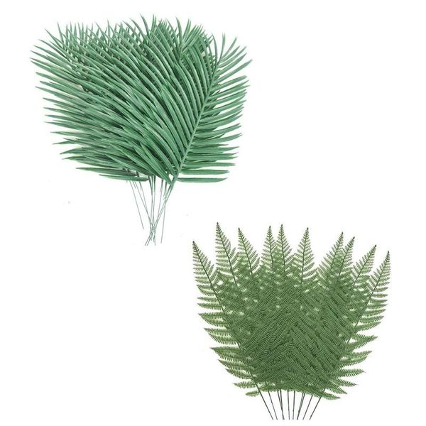 decorative flowers & wreaths 20 pcs artificial leaves green plants greenery for arrangement wedding decoration faux leaves: 10 palm tr
decorative flowers & wreaths 20 pcs artificial leaves green plants greenery for arrangement wedding decoration faux leaves: 10 palm tr