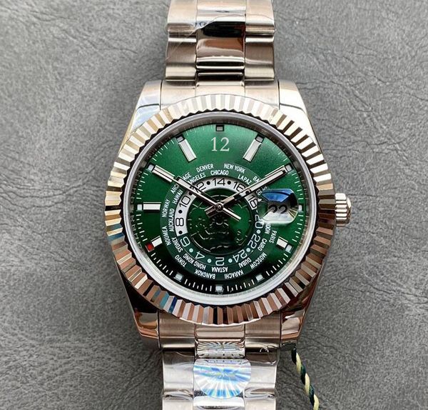 men's watch 361l stainless steel wristband sapphire 40mm business fashion wristwatches 5833a automatic mechanical movement dual time zo, Slivery;brown
men's watch 361l stainless steel wristband sapphire 40mm business fashion wristwatches 5833a automatic mechanical movement dual time zo, Slivery;brown