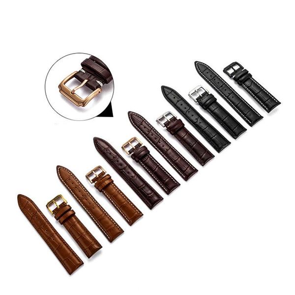 watch bands 16/18/19/20/21/22/23/24mm brown black genuine leather band men's wristwatch bracelet+stainless buckle european style strap, Black;brown
watch bands 16/18/19/20/21/22/23/24mm brown black genuine leather band men's wristwatch bracelet+stainless buckle european style strap, Black;brown