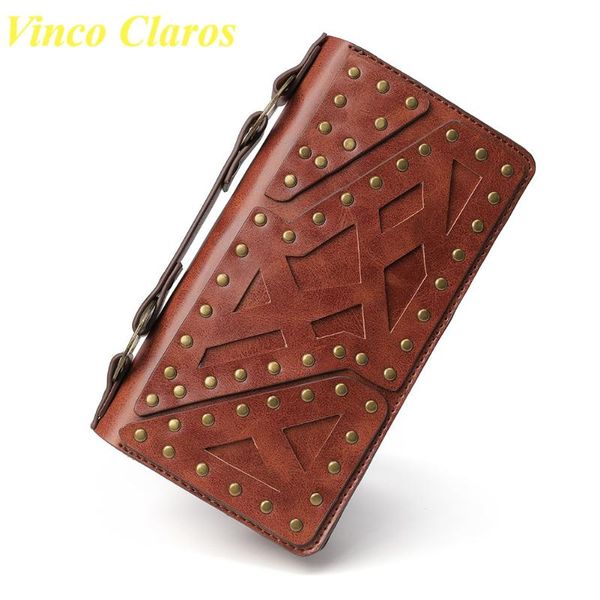 wallets long standard steampunk wallet punk rivets vintage double zipper purses female hand clutch bag classic, Red;black
wallets long standard steampunk wallet punk rivets vintage double zipper purses female hand clutch bag classic, Red;black