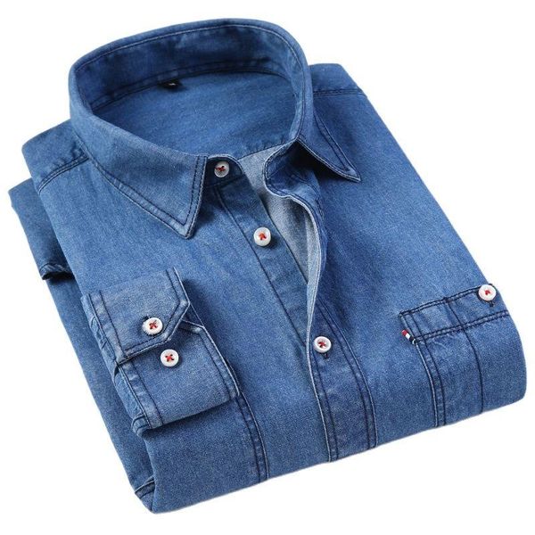 men's casual shirts denim shirt men long sleeve cotton regular fit jeans western fashion man's clothes easy care 2021 comfortable, White;black
men's casual shirts denim shirt men long sleeve cotton regular fit jeans western fashion man's clothes easy care 2021 comfortable, White;black