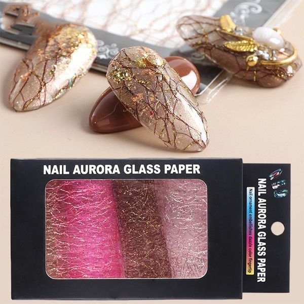 mesh nail art sticker gold silver lace hollow net line foil design manicure decal wraps decorations accessories1, Black
mesh nail art sticker gold silver lace hollow net line foil design manicure decal wraps decorations accessories1, Black