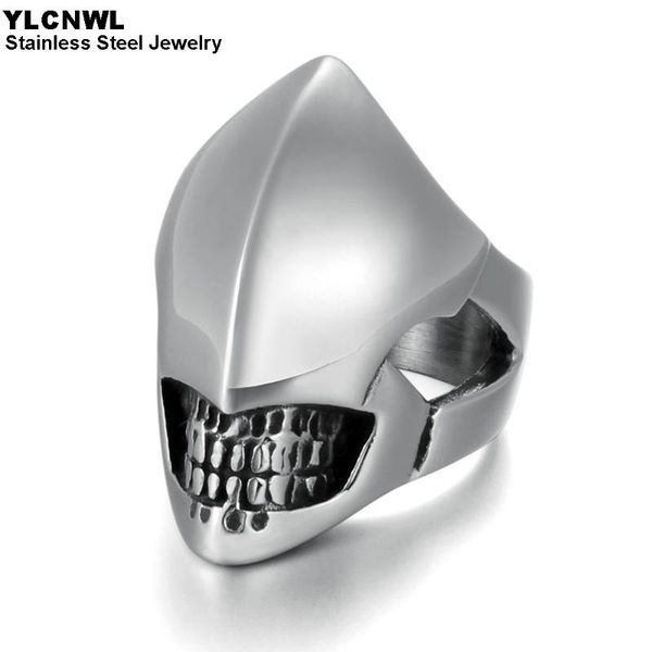 stainless steel men rings alien design fashion punk biker male jewelry personality accessoires gift cluster, Golden;silver
stainless steel men rings alien design fashion punk biker male jewelry personality accessoires gift cluster, Golden;silver