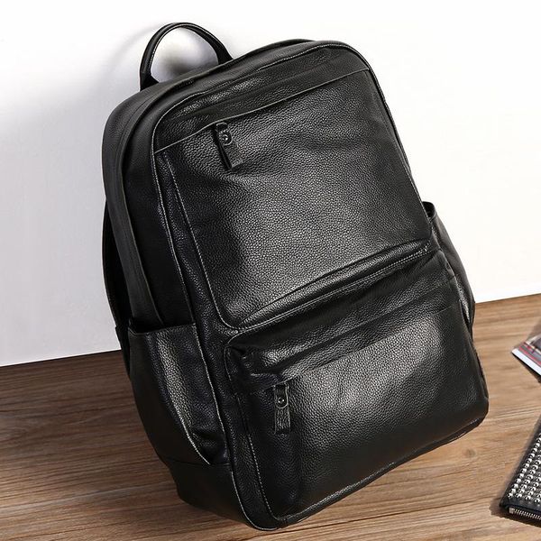 backpack 15.6 inch lapmen women cowhide genuine leather traveling bags for leisure teenagers school book bag
backpack 15.6 inch lapmen women cowhide genuine leather traveling bags for leisure teenagers school book bag