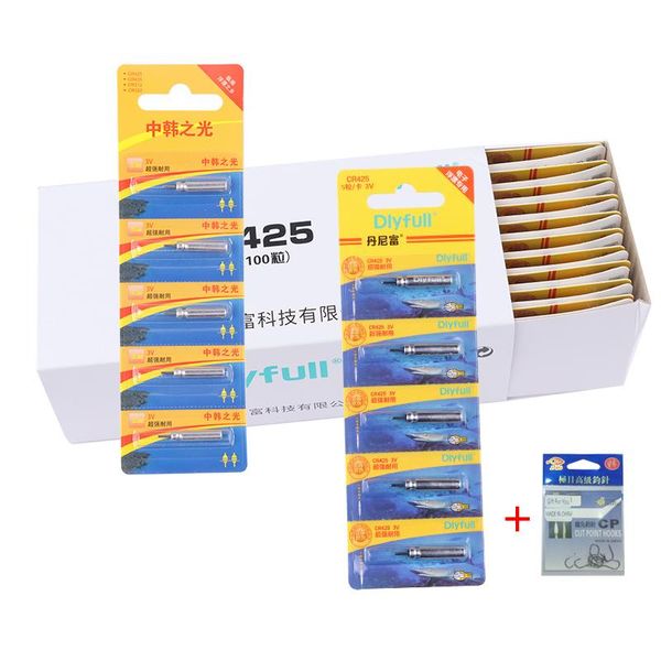 fishing accessories 30/50/100pcs/lot dly zh cr425 floats battery lithium pin night luminous buoy tools tackle
fishing accessories 30/50/100pcs/lot dly zh cr425 floats battery lithium pin night luminous buoy tools tackle