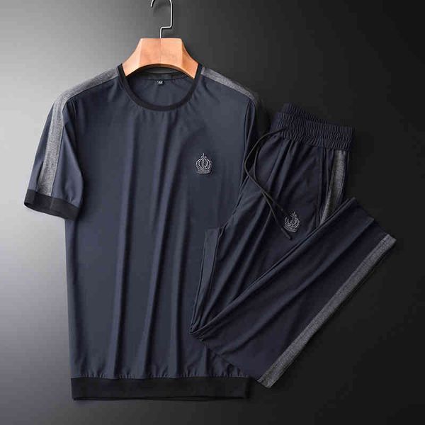 tracksuit shirt summer mens sets (t-shirt+pant) luxury embroidery casual sport short sleeve male tracksuit plus size 4xl slim fit man set, Gray
tracksuit shirt summer mens sets (t-shirt+pant) luxury embroidery casual sport short sleeve male tracksuit plus size 4xl slim fit man set, Gray