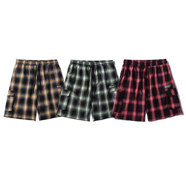 men's shorts spring summer casual classic grid men and women loose street high wind sand sports thin, White;black
men's shorts spring summer casual classic grid men and women loose street high wind sand sports thin, White;black