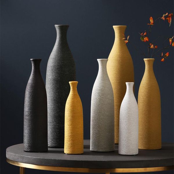 classic ceramic vases small size flower arrangement decor home living room decoration modern nordic style pot
classic ceramic vases small size flower arrangement decor home living room decoration modern nordic style pot