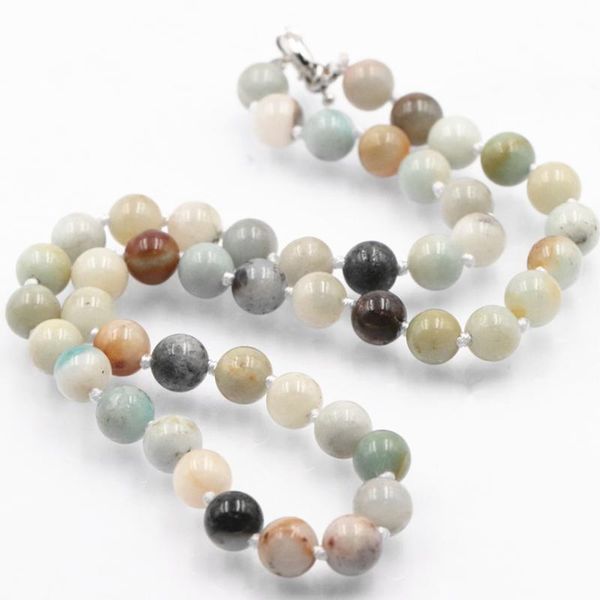 wholesale natural amazon stone beads necklace jewelry handmade knotted amazonite round gem stones necklaces long chain a727 chokers, Golden;silver
wholesale natural amazon stone beads necklace jewelry handmade knotted amazonite round gem stones necklaces long chain a727 chokers, Golden;silver