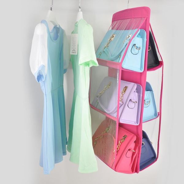 storage boxes & bins fashion 6 pocket pvc transparent bag organizador black wardrobe closet pouch hanging purse organiser
storage boxes & bins fashion 6 pocket pvc transparent bag organizador black wardrobe closet pouch hanging purse organiser