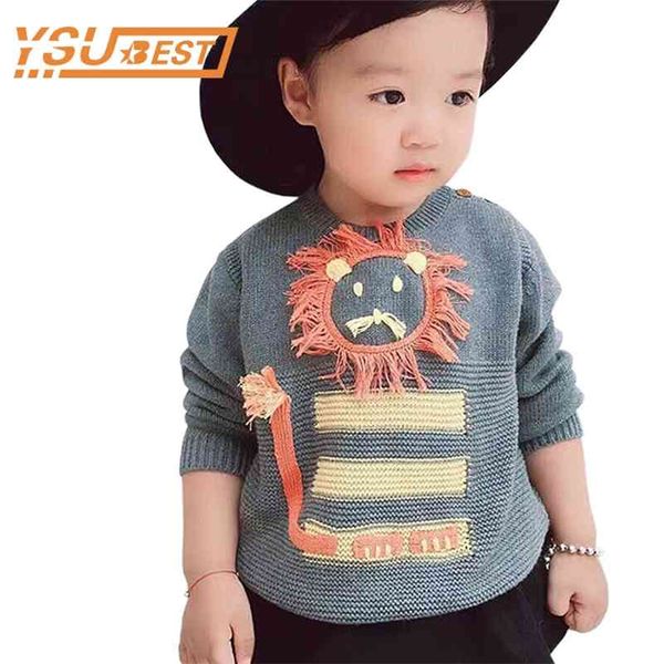 autumn winter baby boys girls sweaters cartoon lion cotton pullover born knitted toddler infant sweater clothes 210417, Blue
autumn winter baby boys girls sweaters cartoon lion cotton pullover born knitted toddler infant sweater clothes 210417, Blue
