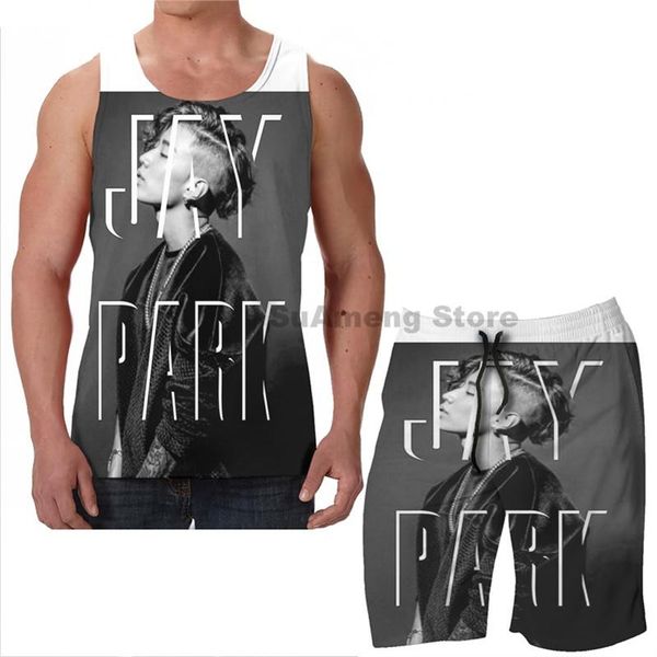 men's tracksuits summer funny print men tank women jay park beach shorts sets fitness vest, Gray
men's tracksuits summer funny print men tank women jay park beach shorts sets fitness vest, Gray