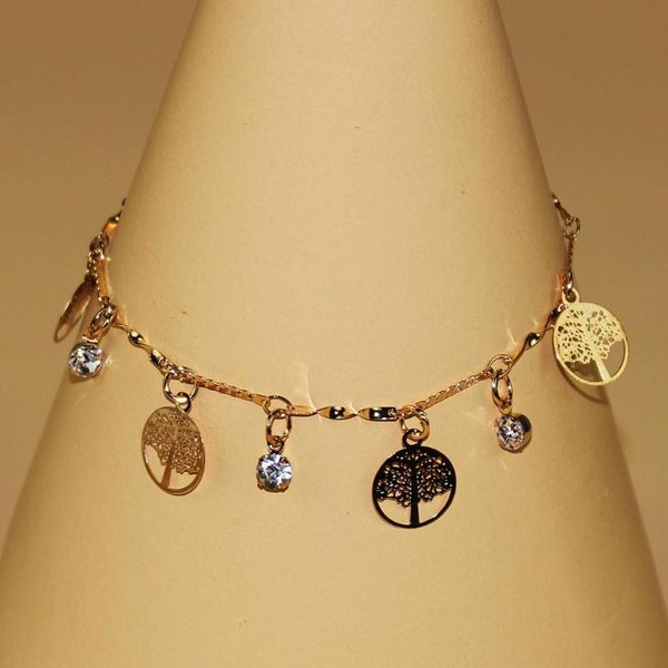 anklets european and american gold simple fashion wild personality zircon inlaid wisdom tree decoration anklet women, Red;blue
anklets european and american gold simple fashion wild personality zircon inlaid wisdom tree decoration anklet women, Red;blue