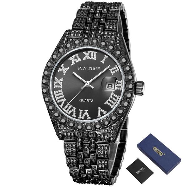 wristwatches black diamond iced out watch men clock hip hop steel mens watches gold quartz wristwatch relogio montre reloj, Slivery;brown
wristwatches black diamond iced out watch men clock hip hop steel mens watches gold quartz wristwatch relogio montre reloj, Slivery;brown