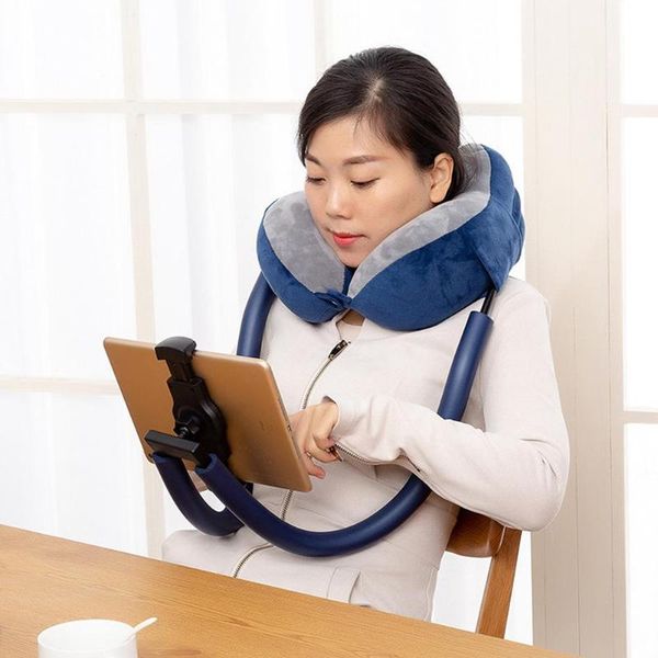 pillow u shaped memory foam neck pillows soft slow rebound travel solid cervical healthcare bedding with phone holder 1.15
pillow u shaped memory foam neck pillows soft slow rebound travel solid cervical healthcare bedding with phone holder 1.15