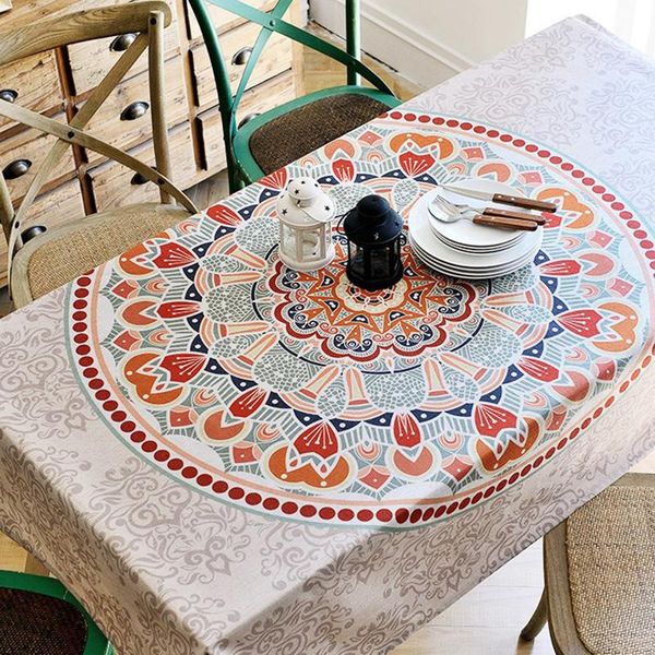 table cloth ethnic style tablecloth art cotton linen waterproof and oil-proof coffee bohemian retro rectangle
table cloth ethnic style tablecloth art cotton linen waterproof and oil-proof coffee bohemian retro rectangle