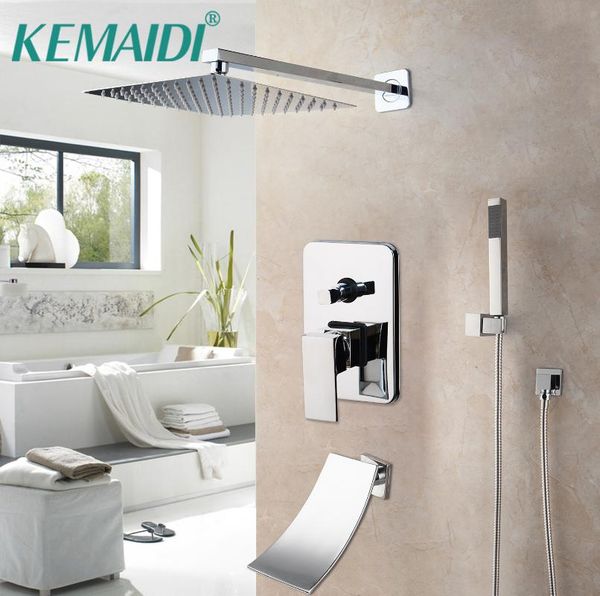 8/16 inch chrome silver rainfall shower faucet tub led bathtub rain square head waterfall spray set bathroom sets
8/16 inch chrome silver rainfall shower faucet tub led bathtub rain square head waterfall spray set bathroom sets