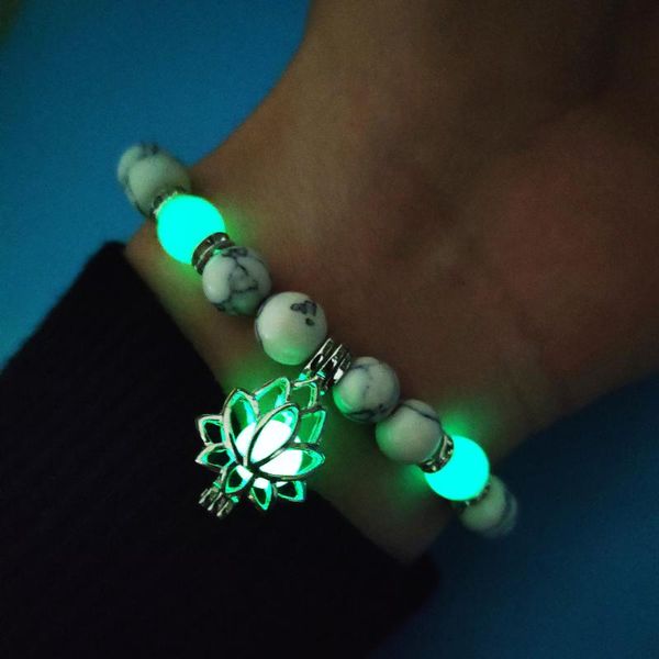 beaded, strands natural stone luminous beaded bracelet yoga flower charm bracelets for women jewelry friend gift girls 1pcs/unit, Black
beaded, strands natural stone luminous beaded bracelet yoga flower charm bracelets for women jewelry friend gift girls 1pcs/unit, Black