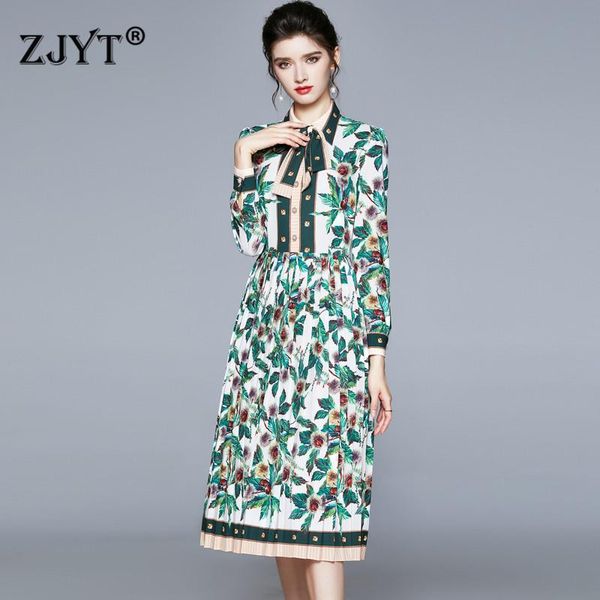 spring runway fashion women print dress long sleeve clothes elegant turn down collar festa midi pleated casual vestidos dresses, Black;gray
spring runway fashion women print dress long sleeve clothes elegant turn down collar festa midi pleated casual vestidos dresses, Black;gray