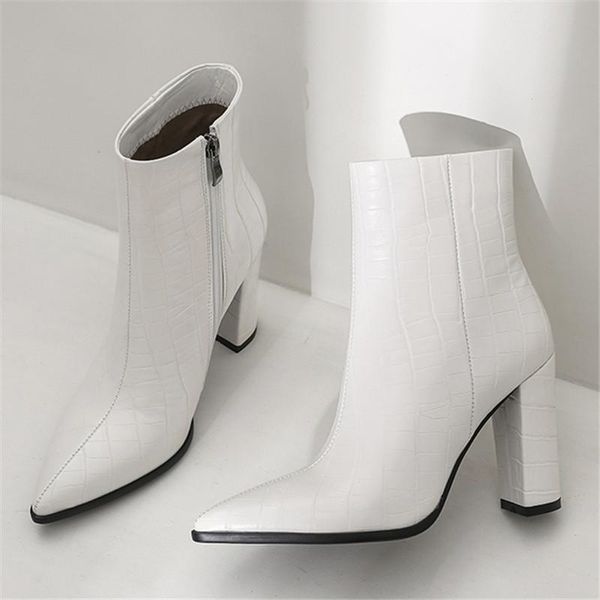 boots asumer plus size 34-43 fashion ankle women zipper thick high heels autumn winter pu leather women's 2021, Black
boots asumer plus size 34-43 fashion ankle women zipper thick high heels autumn winter pu leather women's 2021, Black