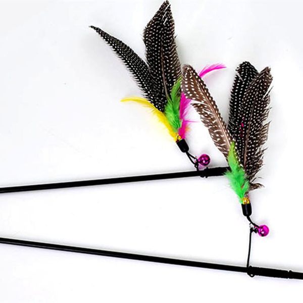 1pc funny kitten play long teaser cute cat wand interactive fun toy with pet feather for supplies toys
1pc funny kitten play long teaser cute cat wand interactive fun toy with pet feather for supplies toys