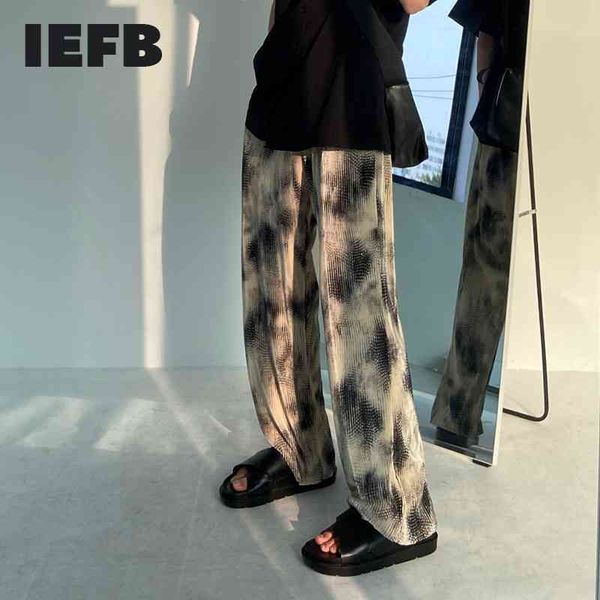 iefb men's tie dye print straight pants summer loose pleated casual pants korean trend pleated wide leg pants 9y7701 210524, Black
iefb men's tie dye print straight pants summer loose pleated casual pants korean trend pleated wide leg pants 9y7701 210524, Black