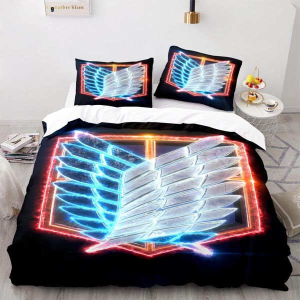 bedding sets attack on titan set single twin full king size bed children's kid bedroom duvetcover
bedding sets attack on titan set single twin full king size bed children's kid bedroom duvetcover