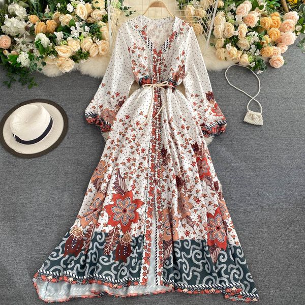autumn bohemian maxi dress women winter long lantern sleeves floral robes v neck large size vintage print long dresses 210419, Black;gray
autumn bohemian maxi dress women winter long lantern sleeves floral robes v neck large size vintage print long dresses 210419, Black;gray