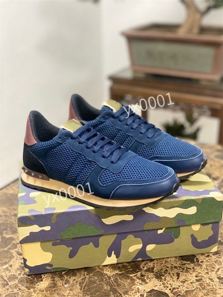 new men boots casual shoes mesh leather camouflage studded shoe valentinoes combo stars rockrunner metallic lace-up shoes sneakers, Black
new men boots casual shoes mesh leather camouflage studded shoe valentinoes combo stars rockrunner metallic lace-up shoes sneakers, Black
