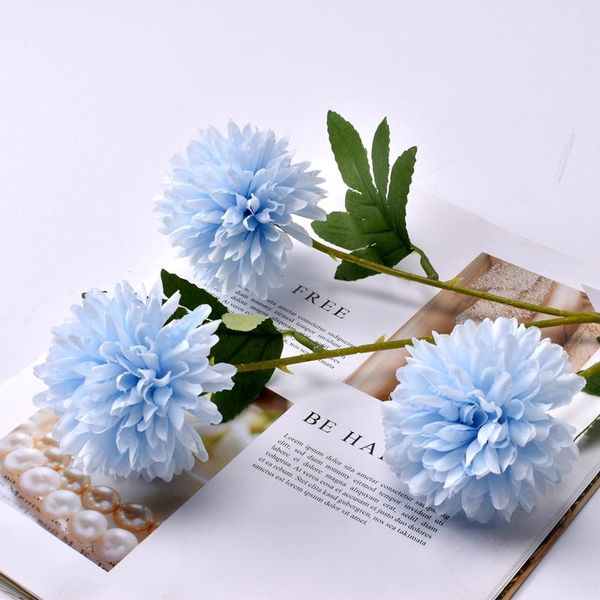 decorative flowers & wreaths single bunch of 66 cm 3 blue dandelion ball chrysanthemum high-end home living room wedding party vase flower a
decorative flowers & wreaths single bunch of 66 cm 3 blue dandelion ball chrysanthemum high-end home living room wedding party vase flower a
