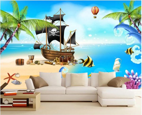 wallpapers custom mural wallpaper 3d cartoon pirate ship beach coconut tree landscape home decor po in the living room
wallpapers custom mural wallpaper 3d cartoon pirate ship beach coconut tree landscape home decor po in the living room