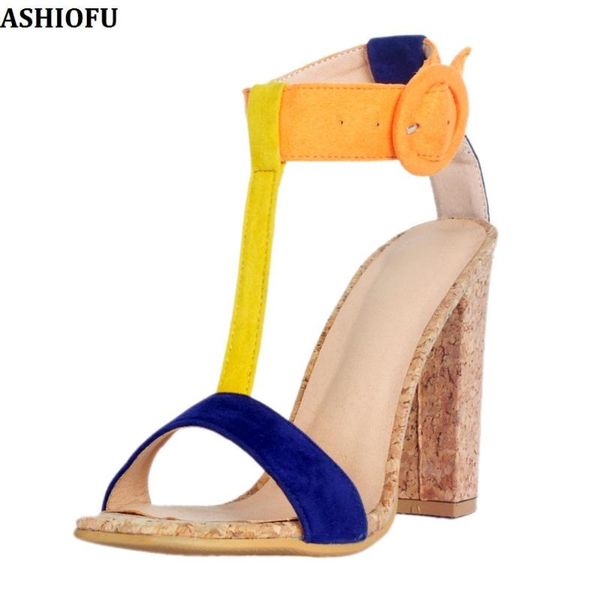 handmade womens sandals chunky heel patchwork summer shoes open-toe party prom fashion, Black
handmade womens sandals chunky heel patchwork summer shoes open-toe party prom fashion, Black
