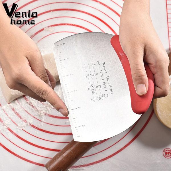 stainless steel cake cutter pizza dough butter spatula, baking pastry tool scraper, knife -meal kitchen & tools
stainless steel cake cutter pizza dough butter spatula, baking pastry tool scraper, knife -meal kitchen & tools
