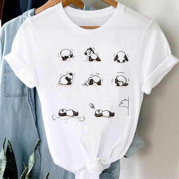 women's t-shirt t-shirts women 90s fashion kawaii animal clothes panda spring summer cartoon graphic tshirt lady print female tee, White
women's t-shirt t-shirts women 90s fashion kawaii animal clothes panda spring summer cartoon graphic tshirt lady print female tee, White