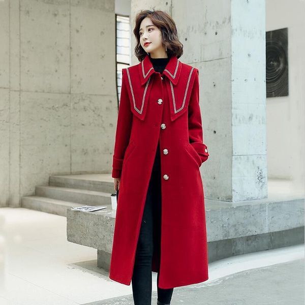 women's wool & blends woolen coat women clothing spring 2021 pakra jacket long slim big pocket thick warm pakras female coats black
women's wool & blends woolen coat women clothing spring 2021 pakra jacket long slim big pocket thick warm pakras female coats black